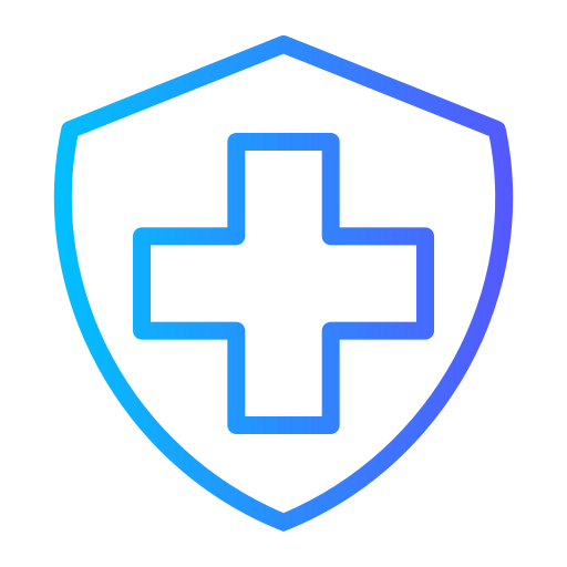 seguro médico Generic gradient outline icono