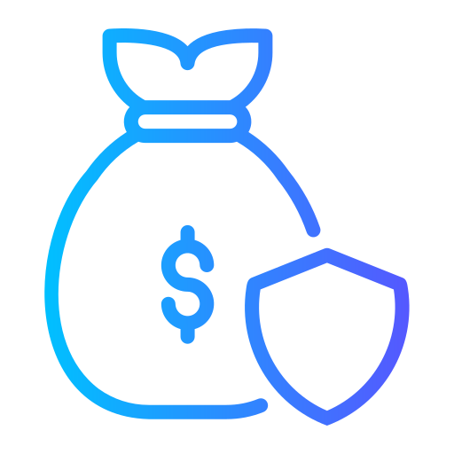 Money bag Generic gradient outline icon