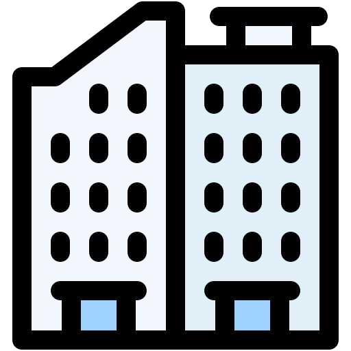 建物 Generic color lineal-color icon