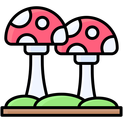 cogumelos Generic color lineal-color Ícone