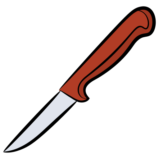 coltello Generic Hand Drawn Color icona
