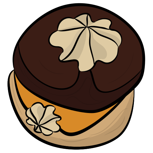 cupcake Generic Hand Drawn Color icona