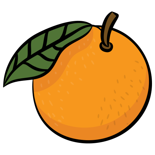 orange Generic Hand Drawn Color icon