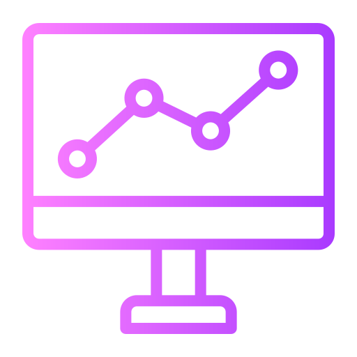 monitorowanie Generic gradient outline ikona