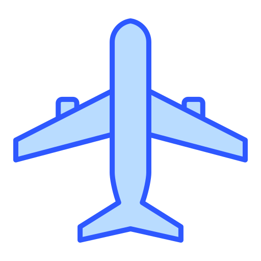 aeronave Generic color lineal-color icono
