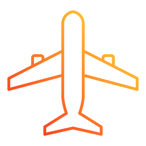 aerei Generic gradient outline icona