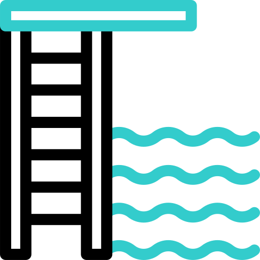 Доска для прыжков в воду Basic Accent Outline иконка