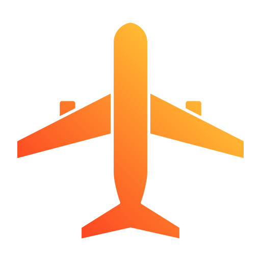 항공기 Generic gradient fill icon