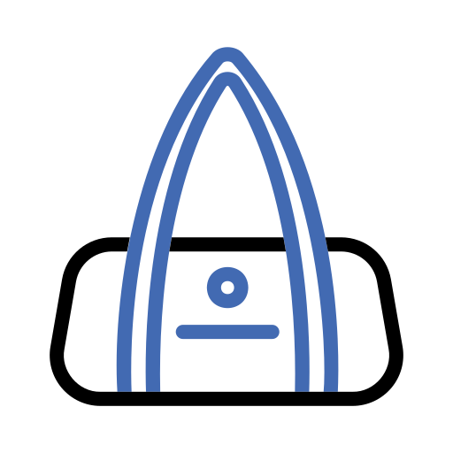 Спортивная сумка Generic color outline иконка