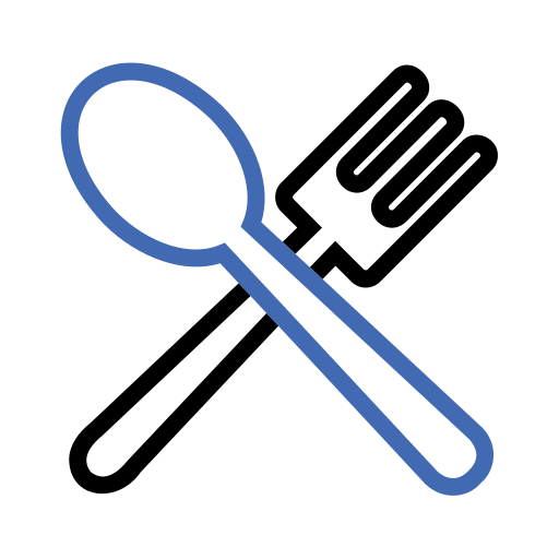 Spoon and fork Generic color outline icon