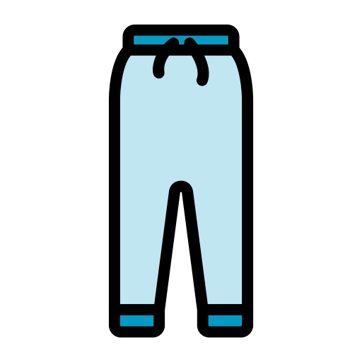 spodnie treningowe Generic color lineal-color ikona