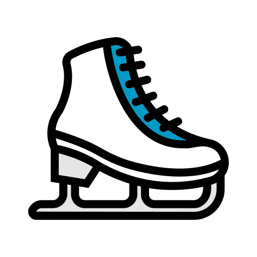 patinar sobre hielo Generic color lineal-color icono