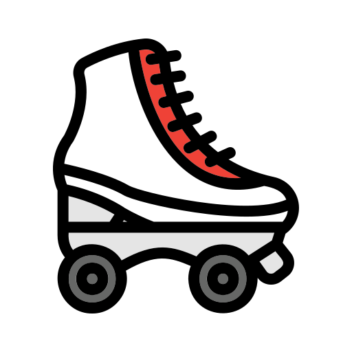 rollschuh Generic color lineal-color icon