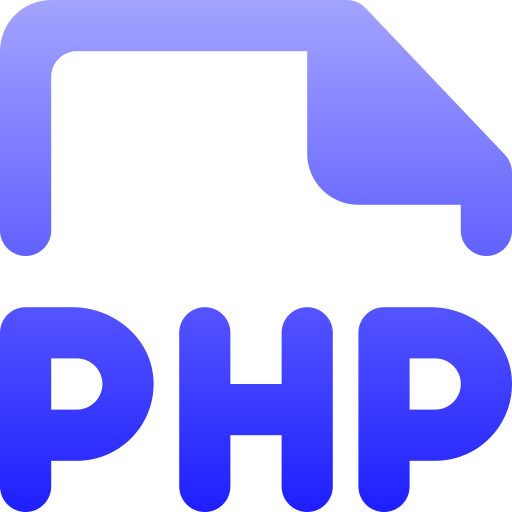 php Generic gradient fill icon