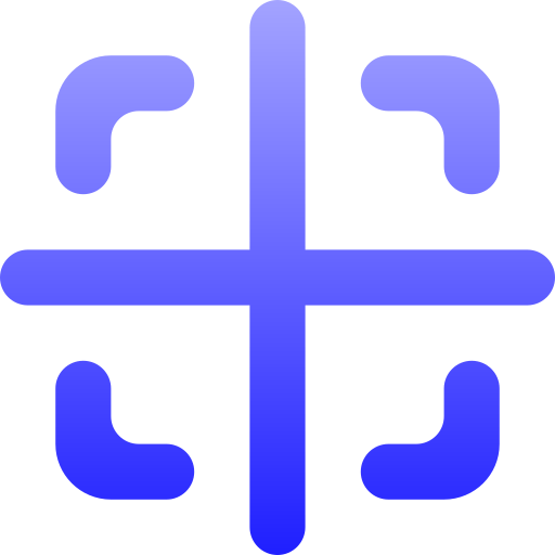 centrum Generic gradient fill ikona