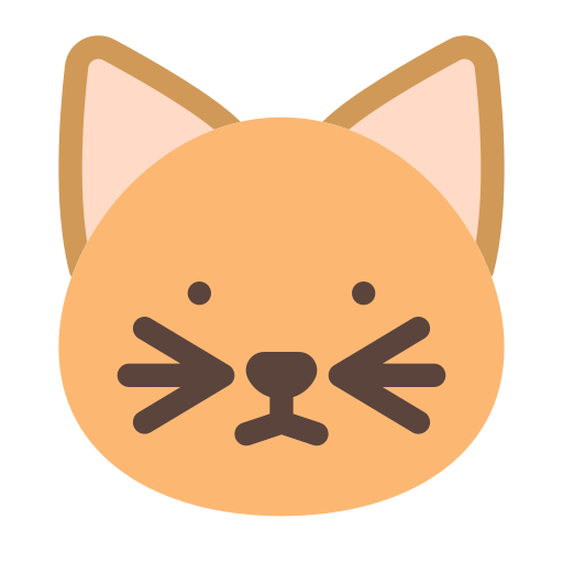 gato Generic color fill icono