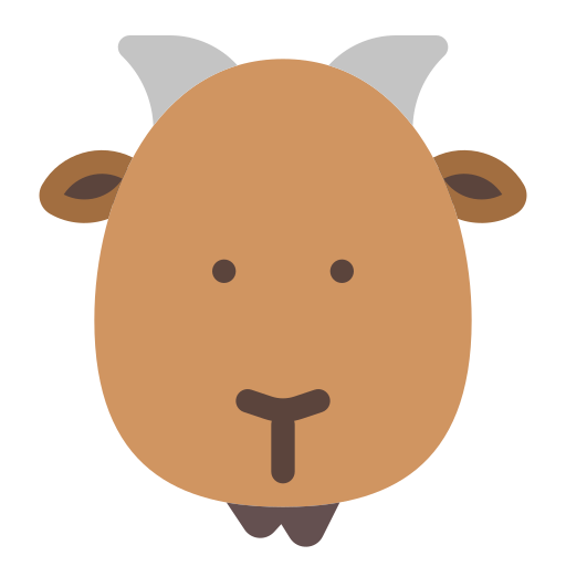 Goat Generic color fill icon