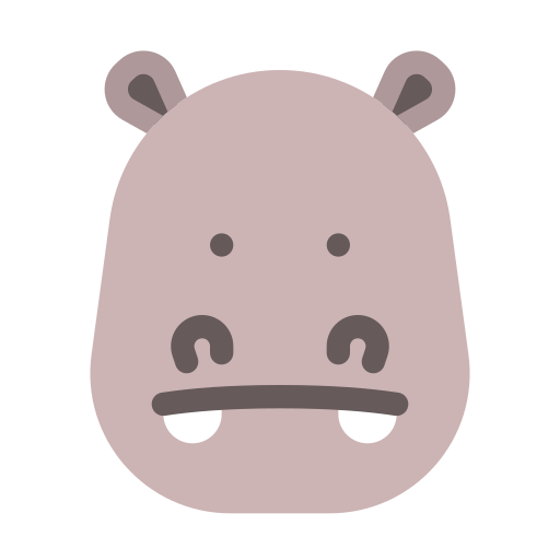 hipopótamo Generic color fill Ícone