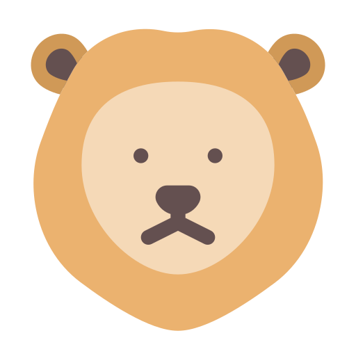 Lion Generic color fill icon