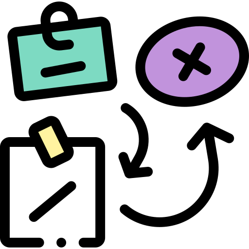 ムードボード Detailed Rounded Lineal color icon