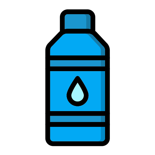 бутылка с водой Generic color lineal-color иконка