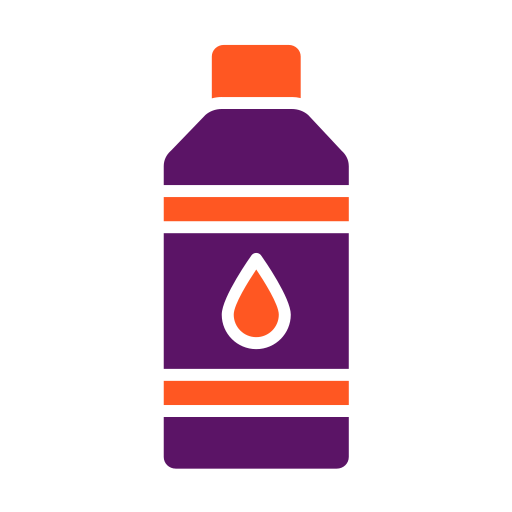 бутылка с водой Generic color fill иконка