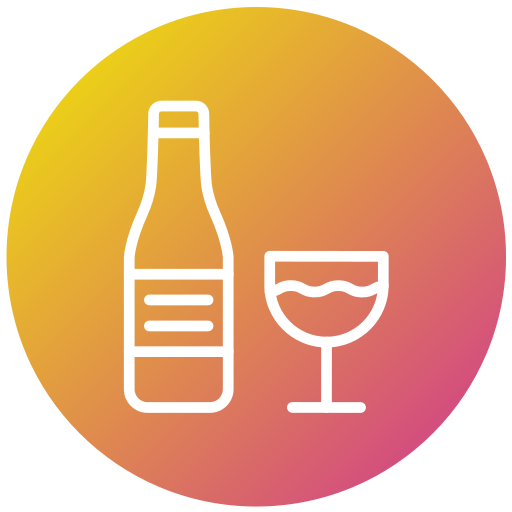 Wine bottle Generic gradient fill icon