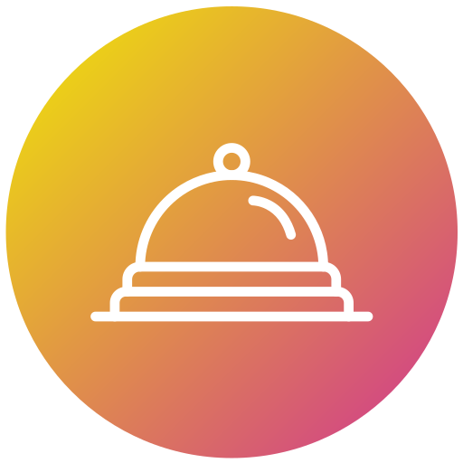Food tray Generic gradient fill icon