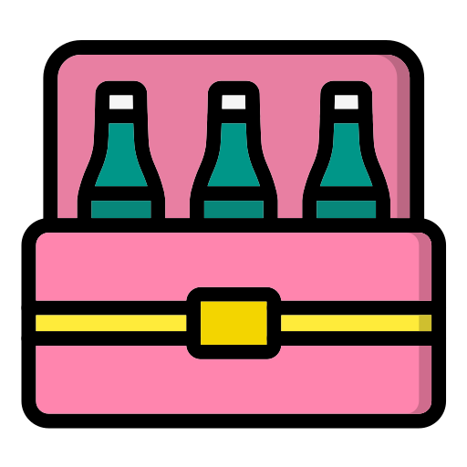 scatola di birra Generic color lineal-color icona