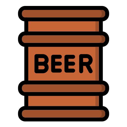 Beer keg Generic color lineal-color icon
