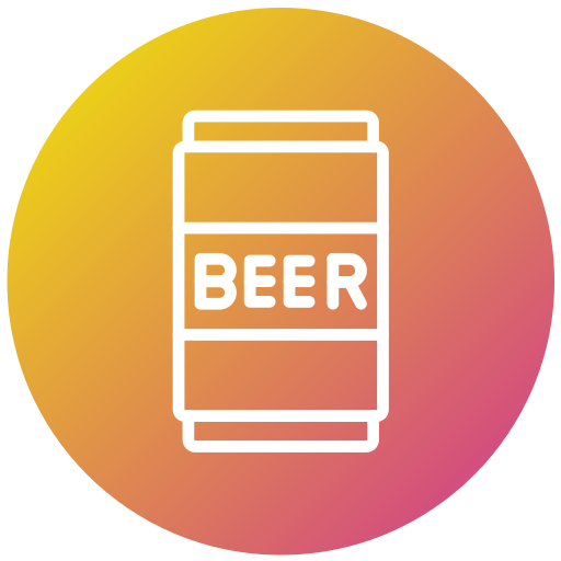 bier Generic gradient fill icoon