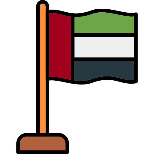 Объединенные Арабские Эмираты Generic color lineal-color иконка