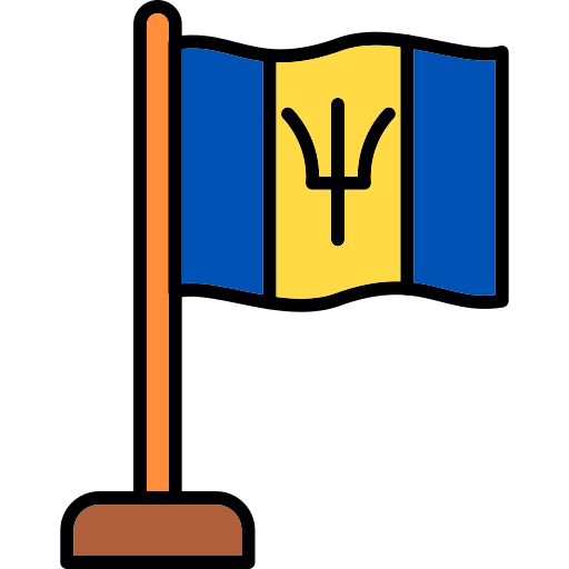 barbados Generic color lineal-color icono