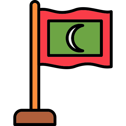 maldive Generic color lineal-color icona