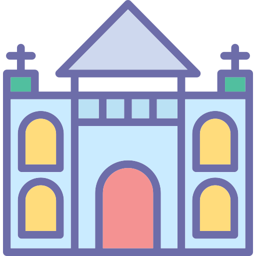 Chapel Generic color lineal-color icon
