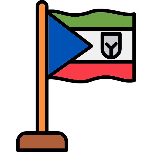 Equatorial guinea Generic color lineal-color icon