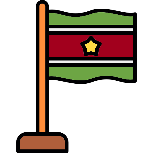 Suriname Generic color lineal-color icon