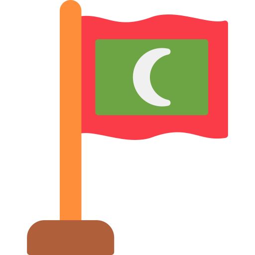 maldives Generic color fill Icône