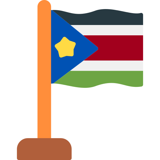 南スーダン Generic color fill icon