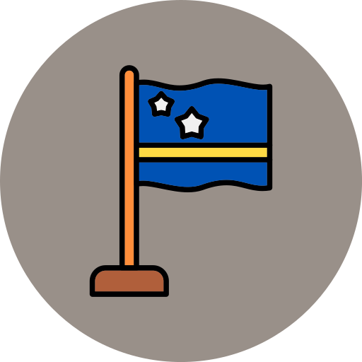 Curacao Generic color lineal-color icon