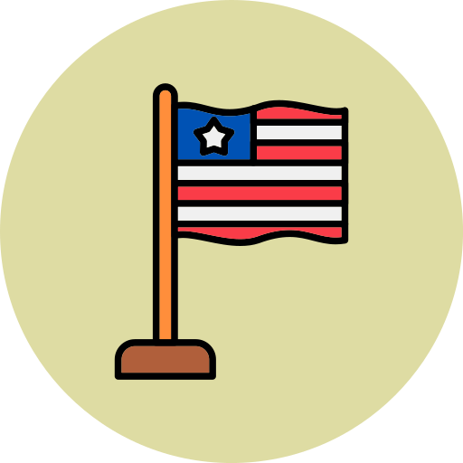 Liberia Generic color lineal-color icon