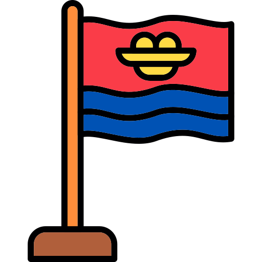 Kiribati Generic color lineal-color icon