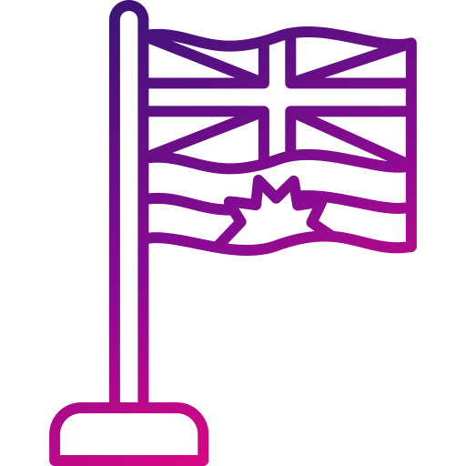 british columbia Generic gradient outline icona