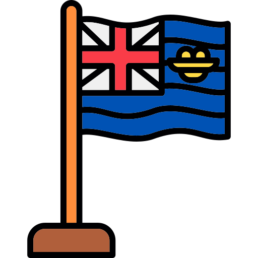 territorio britannico dell'oceano indiano Generic color lineal-color icona