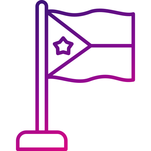 yibuti Generic gradient outline icono