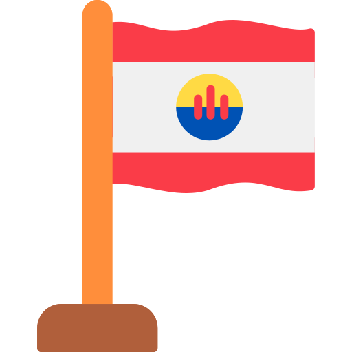 フランス領ポリネシア Generic color fill icon