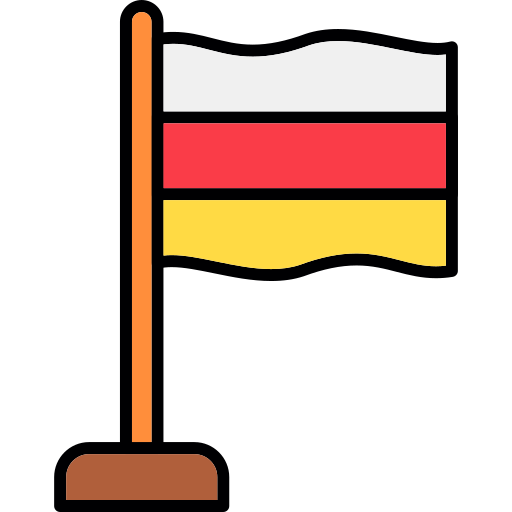 Ossetia Generic color lineal-color icon