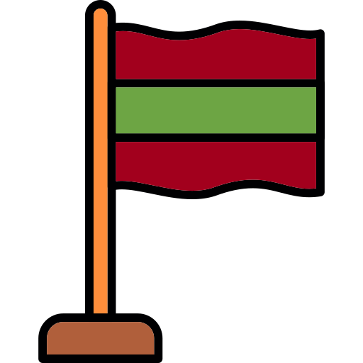 transnistrië Generic color lineal-color icoon