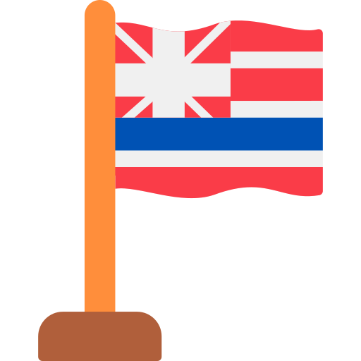Hawaii Generic color fill icon