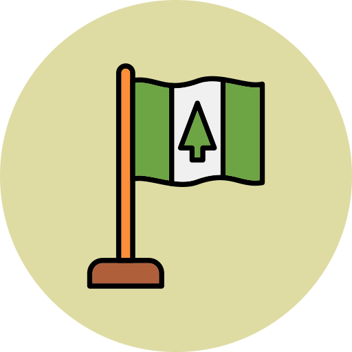 노퍽 섬 Generic color lineal-color icon